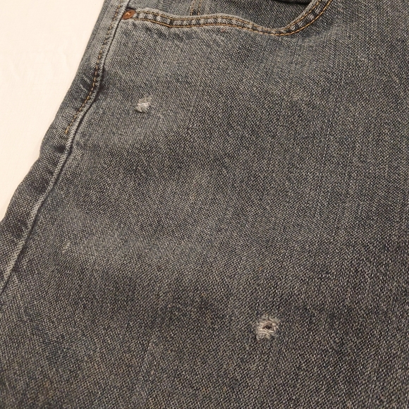 Lee Medium Wash Denim Regular Fit Straight Leg Jeans Men's Size W 36 X L 30 - Picture 6 of 14